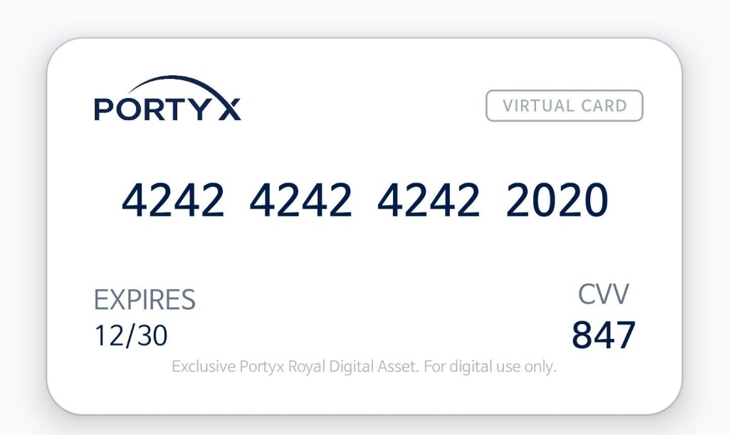 Tarjeta Portyx Virtual